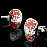 Superhero Cuff Link Superman Ironman Spiderman Starwars Captain Flash Green Lantern Batman