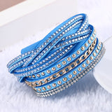 Fashion Leather Charm Bracelets For Women