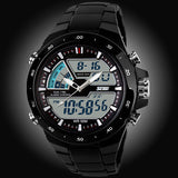 Waterproof Mens Sports Watches Silicone Sport Watch Shockproof Electronic Wristwatch