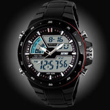 Waterproof Mens Sports Watches Silicone Sport Watch Shockproof Electronic Wristwatch