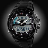 Waterproof Mens Sports Watches Silicone Sport Watch Shockproof Electronic Wristwatch