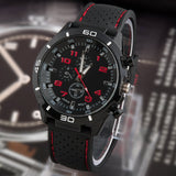 Casual Quartz watch men military Watches sport Wristwatch Silicone Clock Fashion Hours