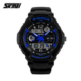 Luxury Brand S Shock Men Military Sports Watches Digital LED Quartz Wristwatches rubber strap