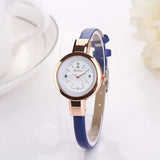 Luxury Brand Women Fashion Gold Watch Quartz Clock Girl Slim Band Dress Watches