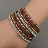 Fashion Wrap Multilayer Bracelets 12 Colors To Choose For Women