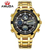 Luxury Brand Fashion Digital Casual Watch Men Silver Mens Quartz Watch Military Army Male Wrist Watches