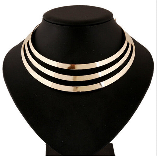 New Style Fashion Women Multiplayer Charm Party Gold Necklace Chain