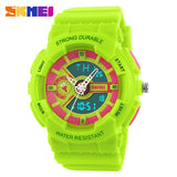 Fashion Women Sports Watches Silicone Candy Colored Quartz Watch