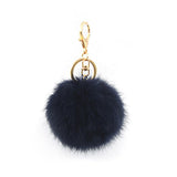 Fashion Rabbit Chain / Fur Ball Cell Phone Car Keychain / Handbag Charm Key Chains Ring Pom Poms Hair Bulb + Pendant