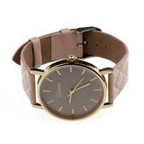 Fabulous Luxury Brand Watch Faux-leather simulated quartz watch Brand