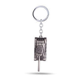 3 Colors 3D World of Tanks Key chain Metal Key Rings