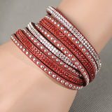 Fashion Wrap Multilayer Bracelets 12 Colors To Choose For Women