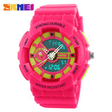 Fashion Women Sports Watches Silicone Candy Colored Quartz Watch