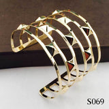 Unisex Charm Fashion Vintage Bracelets Simple Geometric Style 12 Kinds