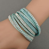 Fashion Wrap Multilayer Bracelets 12 Colors To Choose For Women