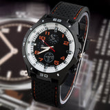 Casual Quartz watch men military Watches sport Wristwatch Silicone Clock Fashion Hours