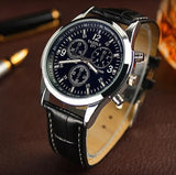 Men watch Luxury Brand Watches Quartz Clock Fashion Leather belts Watch Cheap Sports wristwatch