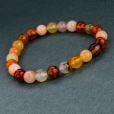 Tiger Eye Love Buddha Natural Stone Bracelet For Women & Men