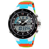 Women Sports Waterproof Fashion Casual Quartz Digital Analog Military Multifunctional Women's Wrist Watches